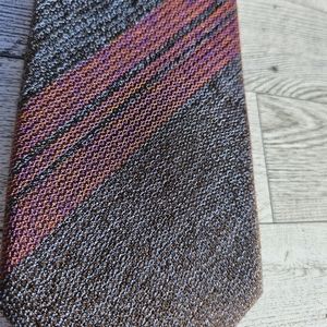 Setazone Necktie Tie 100% Silk Handmade Multicolor Striped
